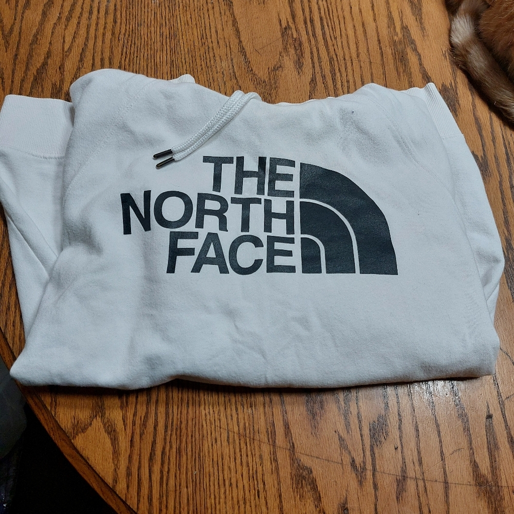 North Face White Hoodie